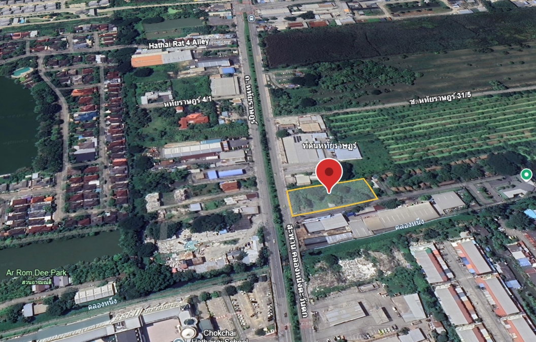 รูป 🔥ให้เช่า ระยะสั้น-ยาว🔥ที่ดินเปล่า 2ไร่ ติดถ.หทัยราษฎร์ ทำเลดี เยื้องโรงเรียนโชคชัยหทัยราษฎร์ - รูปที่ 11/11