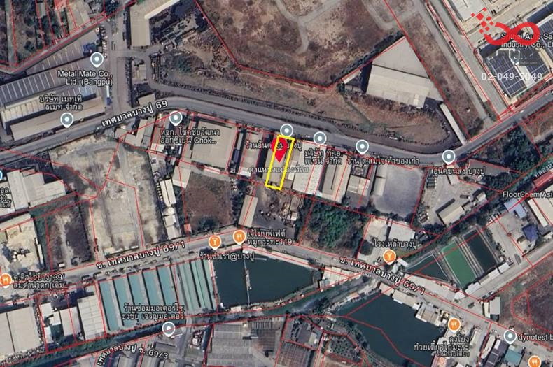 รูป ขายโรงงาน 2 ชั้น 220 ตรว. 750ตรม.พร้อมใบ ร.ง.4  ซอยเทศบาลบางปู 69 ถนนสุขุมวิท สมุทรปราการ ทำเลใกล้แหล่งอุตสาหกรรม - รูปที่ 7/7