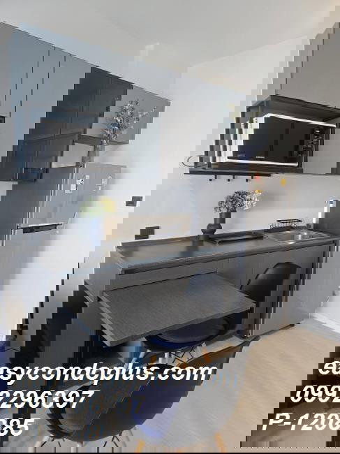 รูป P-120885 วิวเมืองสวย! The Key MRT Phetkasem 48, 1 ห้องนอน, 14,000 บาท/เดือน | Line Id: @easycondoplus | 099-229-6397 - รูปที่ 7/9