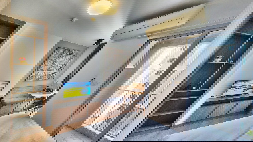 รูป ให้เช่า คอนโด | วิวสระว่ายน้ำ “Chapter One The Campus Kaset” 24 ตร.ม. ใกล้ BTS ม.เกษตรศาสตร์ - รูปที่ 7/10