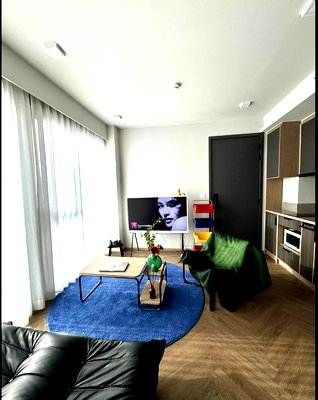 คอนโดให้เช่า : ว่างพร้อมอยู่! Chapter Chula Samyan. 1นอน 33ตร.ม. Line id: @pfagent