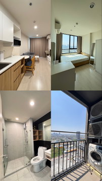 📣🚨 Condo for Rent – NUE Noble Chaengwattana |0 meters from the Pink Line | Free WiFi | Fully Furnished 🛋️🎉