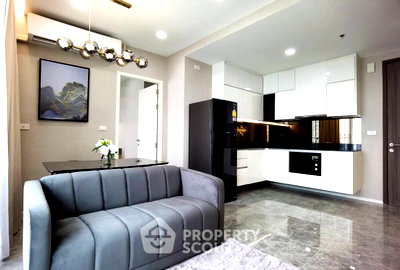 คอนโดให้เช่า : คอนโด 1 ห้องนอน 45 ตร.ม. ชั้น 19 Quinn Condo Ratchada 17 ใกล้ MRT สุทธิสาร 400 ม. (ID 1533618)