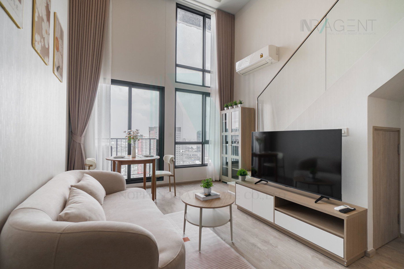 รูป ให้เช่าคอนโด เดอะทรี พัฒนาการ - เอกมัย อาคาร 1 ชั้น 28 Duplex ขนาด 35 ตรม ใกล้ ทางด่วนรามอินทรา-อาจณรงค์ - รูปที่ 3/8