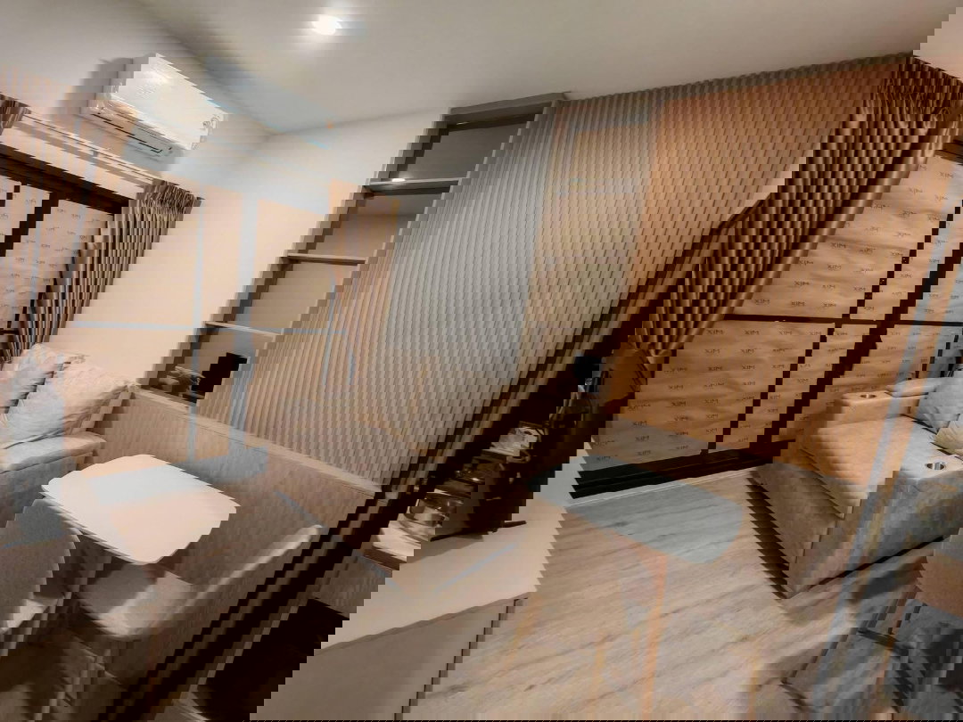 รูป code : H129 ว่างแล้ว!! คอนโดให้เช่า ซิม คอนโด พระราม 3 - สุขสวัสดิ์ ชั้น 16 วิวแม่น้ำเจ้าพระยา-สะพานภูมิพล ห้องใหม่ไม่เคยอยู่ - รูปที่ 3/10