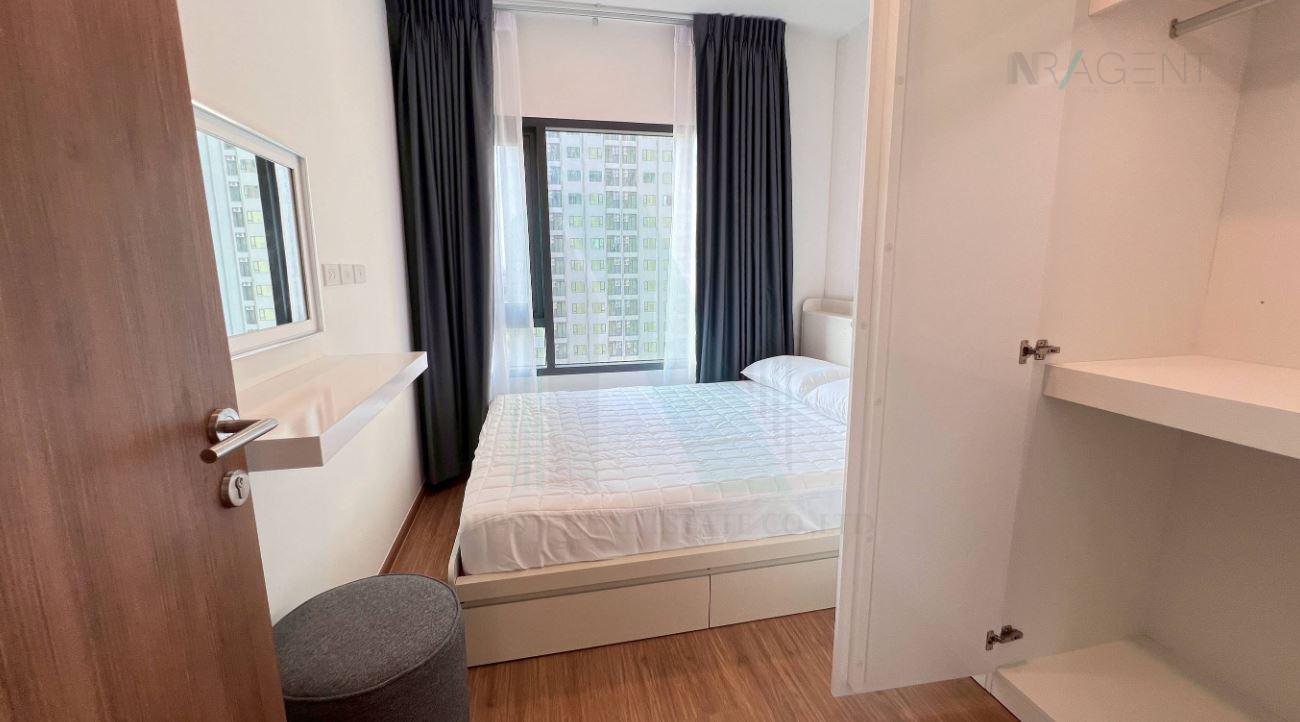 รูป 🚩 ให้เช่าคอนโด เดอะ ลิฟวิ่น รามคำแหง อาคาร 1 ชั้น 12A 2 ห้องนอน ขนาด 38 ตรม ใกล้ The Mall บางกะปิ - รูปที่ 2/8