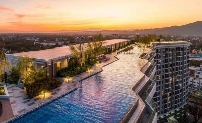 รูป 🏡 ให้เช่า  คอนโด Astra Sky River ช้างคลาน เชียงใหม่ วิวภูเขา 3 นอน ุ65,000 /เดือน - รูปที่ 15/15