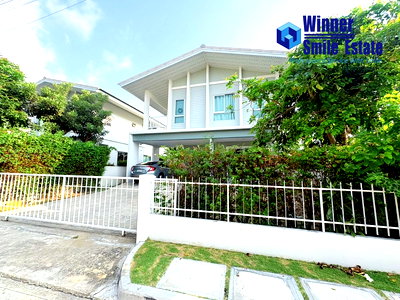 Houses for sale : Single house for sale, Kanasiri Bangna, in the alley near ABAC Bangna University (Bang Bo).