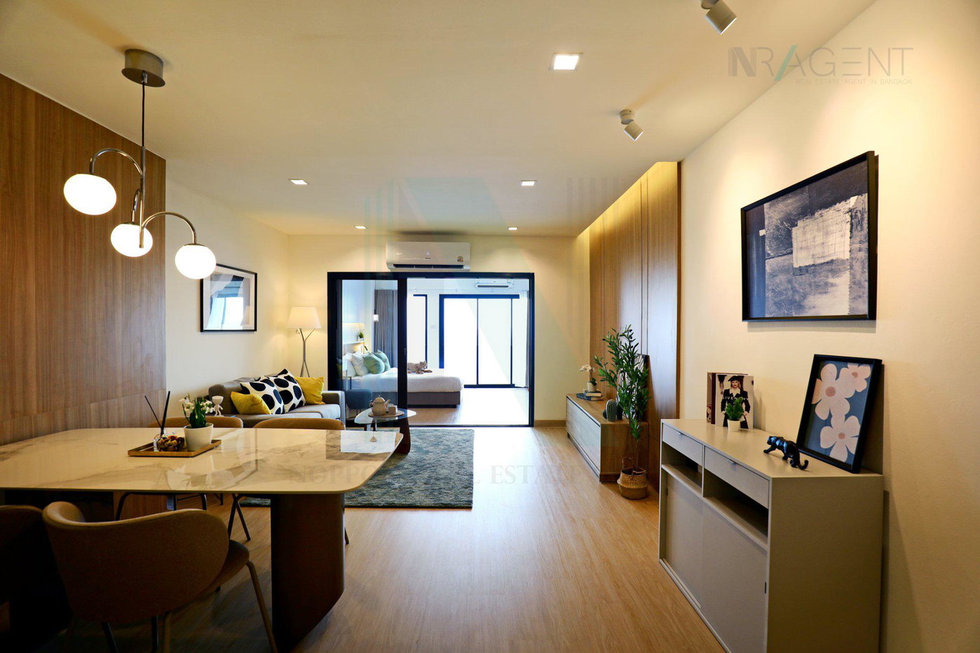 รูป 🔺 ขายคอนโด เดอะ ทรีโอ การ์เด้นท์ อาคาร 1 ชั้น 15 1 ห้องนอน ขนาด 54 ตรม ใกล้ ห้างสรรพสินค้าซีคอนสแควร์ - รูปที่ 2/8