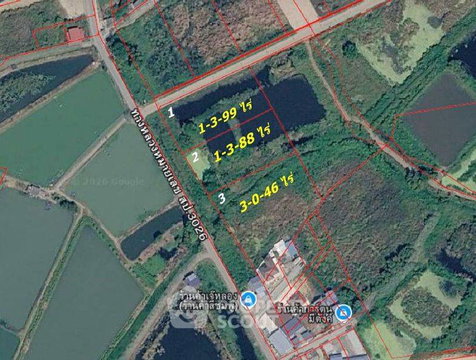ที่ดินสำหรับปล่อยขาย 3,196 ตารางเมตร แถว ใน คลองด่าน (ID 2648794)