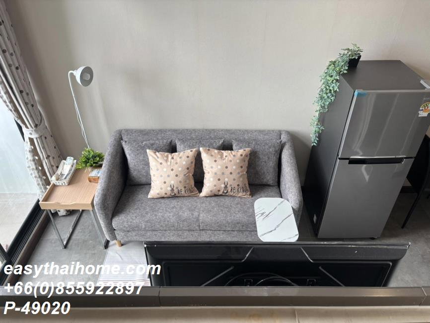 รูป P-49020 วิวเมืองสวย! บียอน สุขุมวิท 1 นอน ใกล้ BTS บางนา! 12,000 บาท | Line Id: @easythaihome | 085-592-2897 - รูปที่ 12/17