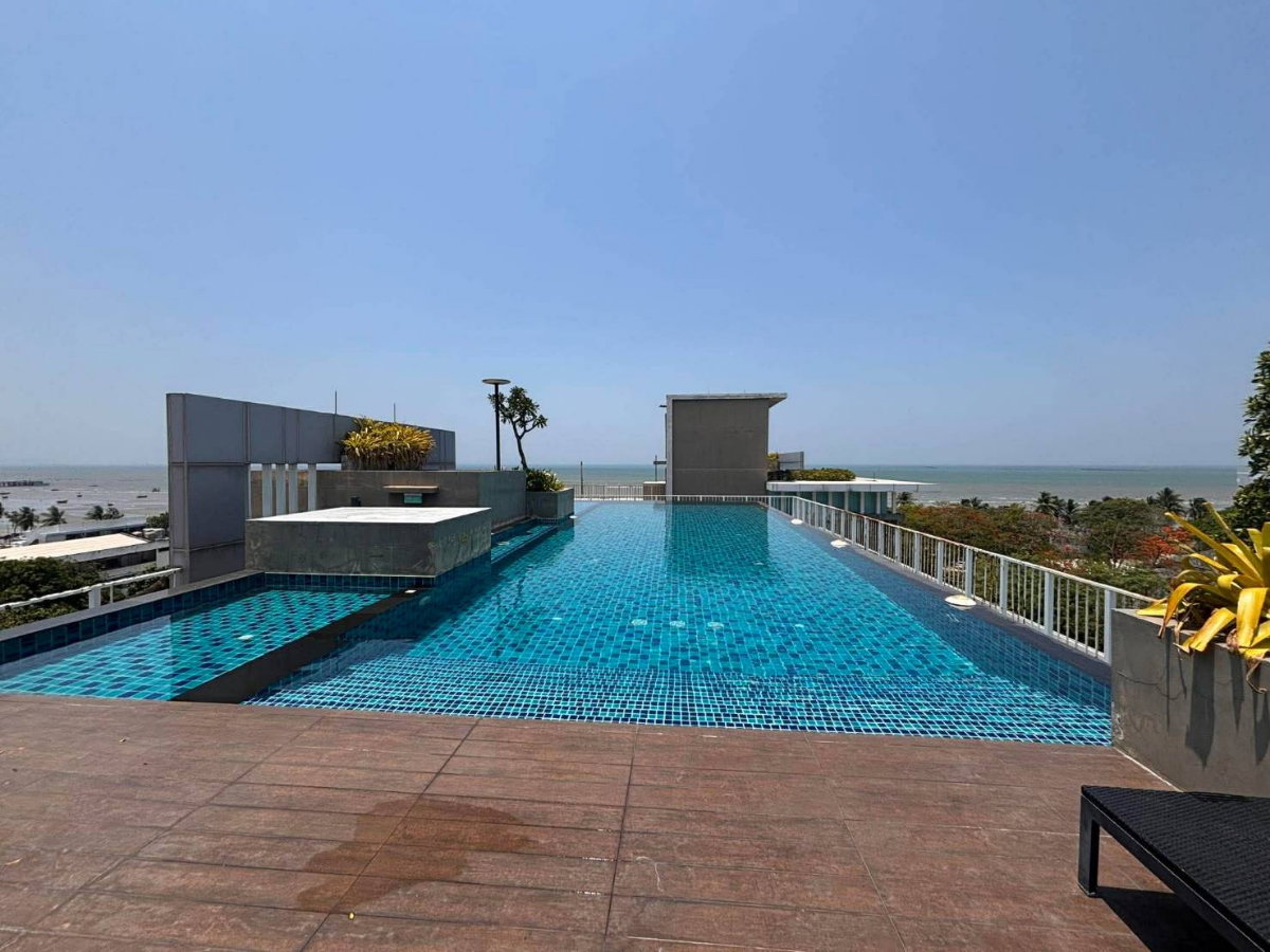 รูป The Blu X Condo Bangsean ให้เช่าคอนโดบูล X  คอนโดติดทะเล ใกล้ ม.บูรพา - รูปที่ 12/15