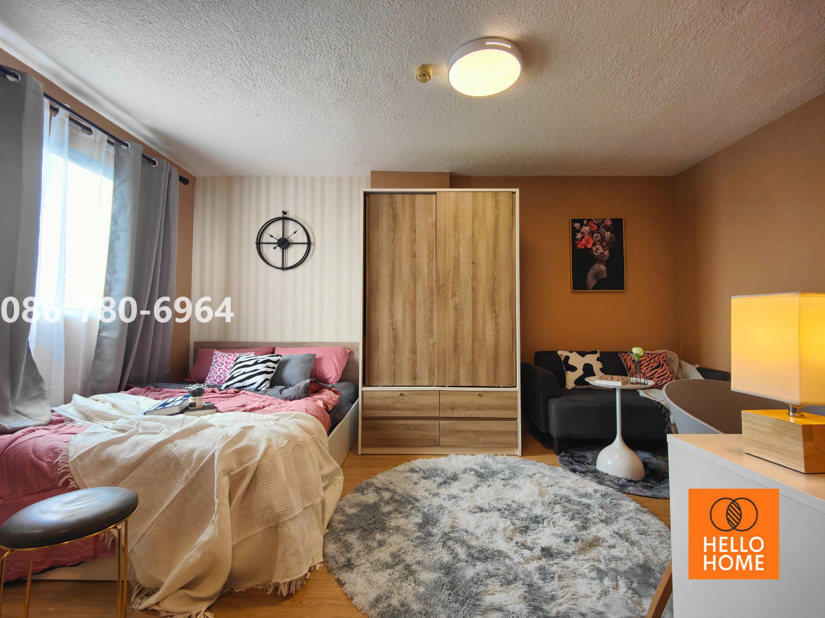 รูป ห้องสวย มีเครื่องซักผ้า ลุมพินี คอนโดทาวน์ ร่มเกล้า-สุวรรณภูมิ - รูปที่ 7/25