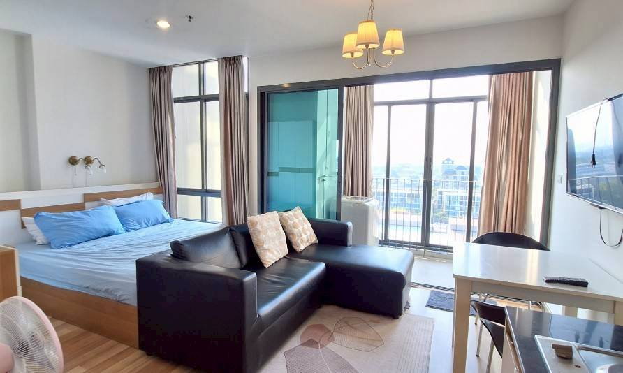 รูป 🌿 ห้องสวย โทนอบอุ่น วิวโปร่ง อยู่สบายทุกวัน! 🏢 ให้เช่า Ideo Blucove Sukhumvit พร้อมเข้าอยู่ทันที - รูปที่ 4/8