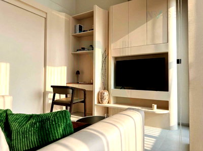 คอนโดให้เช่า : ให้เช่าคอนโด คูเปอร์ สยาม อาคาร 1 ชั้น 6 Duplex ขนาด 41 ตรม ใกล้ สเตเดียมวัน