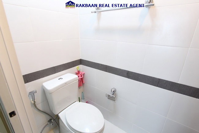 รูป ให้เช่าคอนโด A space อโศก-รัชดา 51ตร.ม. ชั้น4 ห้องริม 2นอน 2น้ำ แอร์ 3เครื่อง เช่า 18,000 เท่านั้น  - รูปที่ 9/11