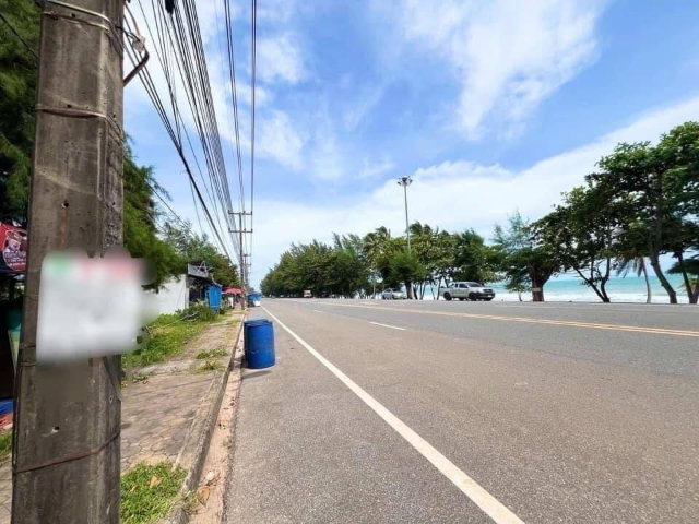รูป ที่ดิน ตรงข้าม Sunflower Residence , มีเพื่อนบ้าน ใกล้ ร้านอาหารริมทะเล เซเว่นหน้าปากซอย เหมาะทำบ้านพักตากอากาศ หรือ ลงทุน ซื้อเก็บ ฯ - รูปที่ 12/13