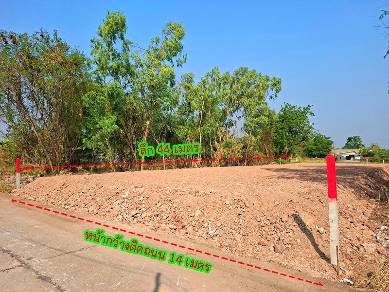 รูป ขายที่ดิน 153 ตร.วา ทำเลดีใกล้บึงหนองโคต,มหาวิทยาลัยภาคฯ,ตลาดต้นตาล  - รูปที่ 2/6