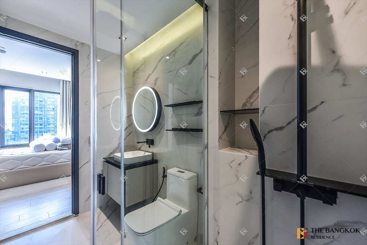 รูป  Condo For Rent 💚 The Room Phayathai ใกล้ ARL ราชปรารถ 30K 🧸 1 ห้องนอน ห้องตกแต่งสวยมาก เฟอร์ครบ   - รูปที่ 10/10