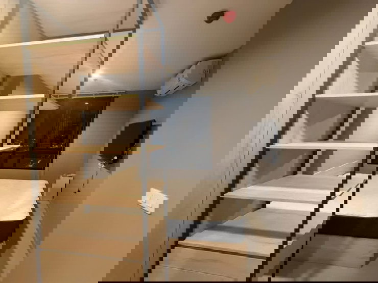 รูป ให้เช่า✨ นิวโนเบิล ศรีนครินทร์-ลาซาล 🔥 Line ID @034etfin 📲 1 ห้องนอน 1 ห้องน้ำ ✨ห้องครัวติดระเบียง✨เครื่องฟอกอากาศ✨ซักพร้อมอบ✨ตู้อบจาน✨ทีวี 2เครื่อง - รูปที่ 4/4