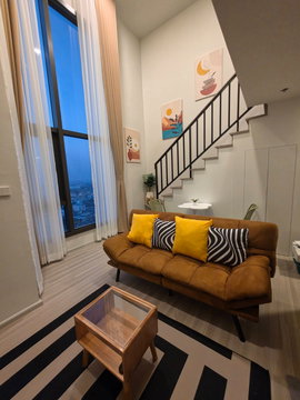 *** (Duplex) ให้เช่าคอนโด : ควินทารา มาย'เดน โพธิ์นิมิตร ติด BTSโพธิ์นิมิตร (Quintara Mhy'Den Pho Nimit) ***