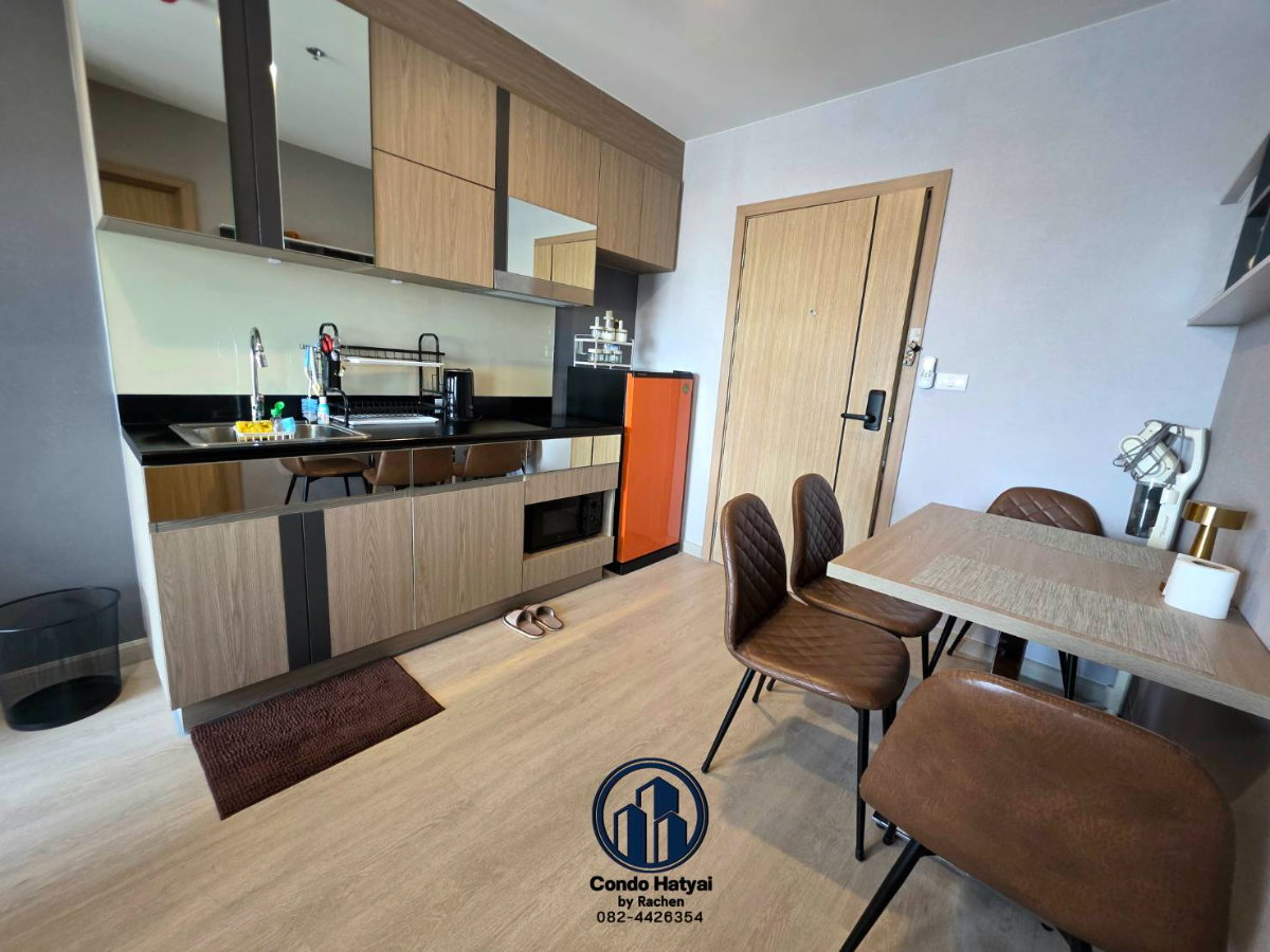 รูป ให้เช่า Plus connect hatyai ชั้น 11 ขนาด 33 ตร.ม. Free WIFI วิวสระว่ายน้ำ ทิศใต้ เช่า 14,000 บาท/เดือน - รูปที่ 8/28