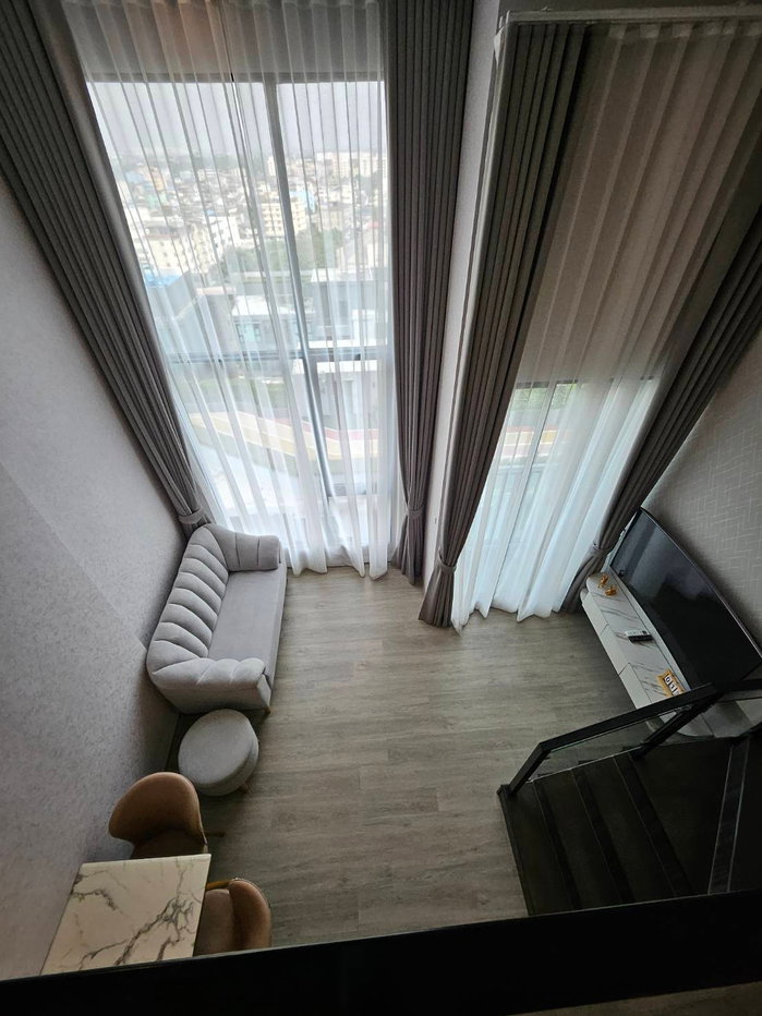 รูป 🚀 Duo Space สุดปัง! ให้เช่า Origin Plug & Play Ramintra เพดานสูง 4.2 ม. ใกล้ MRT รามอินทรา กม. 9 🚈✨ - รูปที่ 5/13