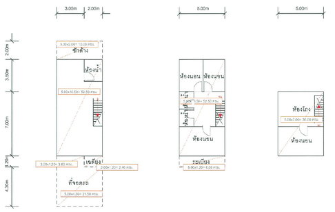 ทาวน์เฮ้าส์ 23.2 ตร.วา ม.The happiness อำเภอบางบัวทอง นนทบุรี 2.6M