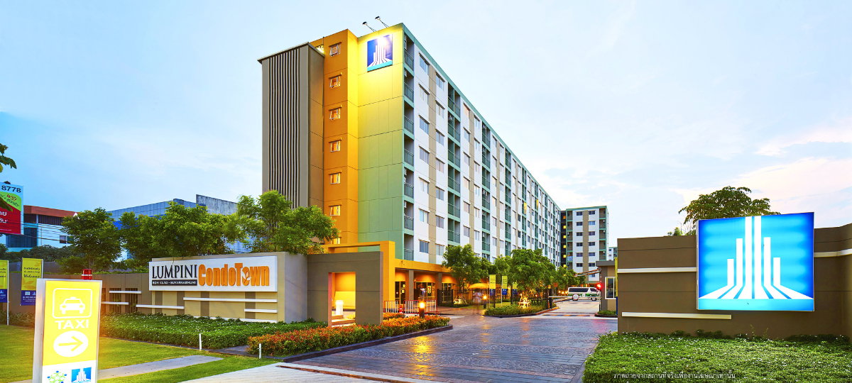 รูป ห้องสวย มีเครื่องซักผ้า ลุมพินี คอนโดทาวน์ ร่มเกล้า-สุวรรณภูมิ - รูปที่ 20/25