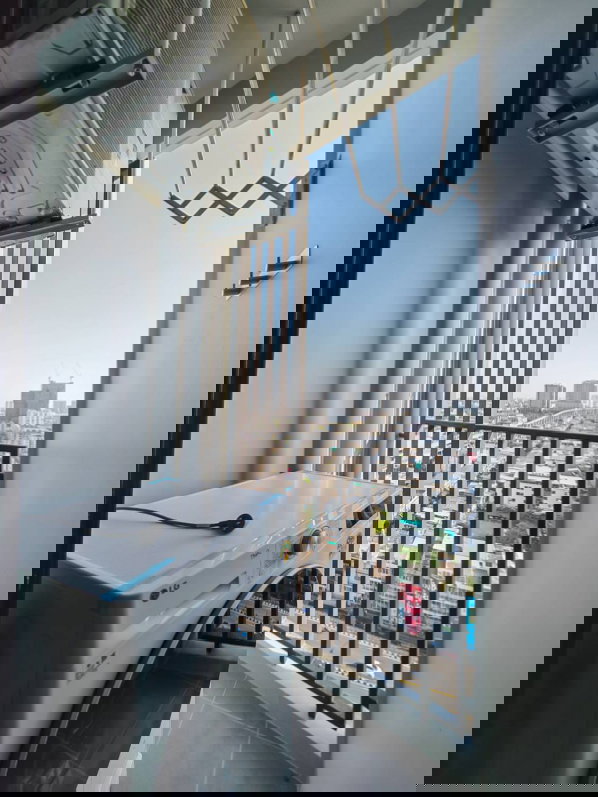 รูป 🔥 คุ้มสุด Ideo Ramkhamhaeng - Lam Sali Station (ไอดีโอ รามคำแหง - ลำสาลี สเตชั่น) ห้องใหม่ สภาพดี ใกล้ The Mall บางกะปิ - รูปที่ 5/11