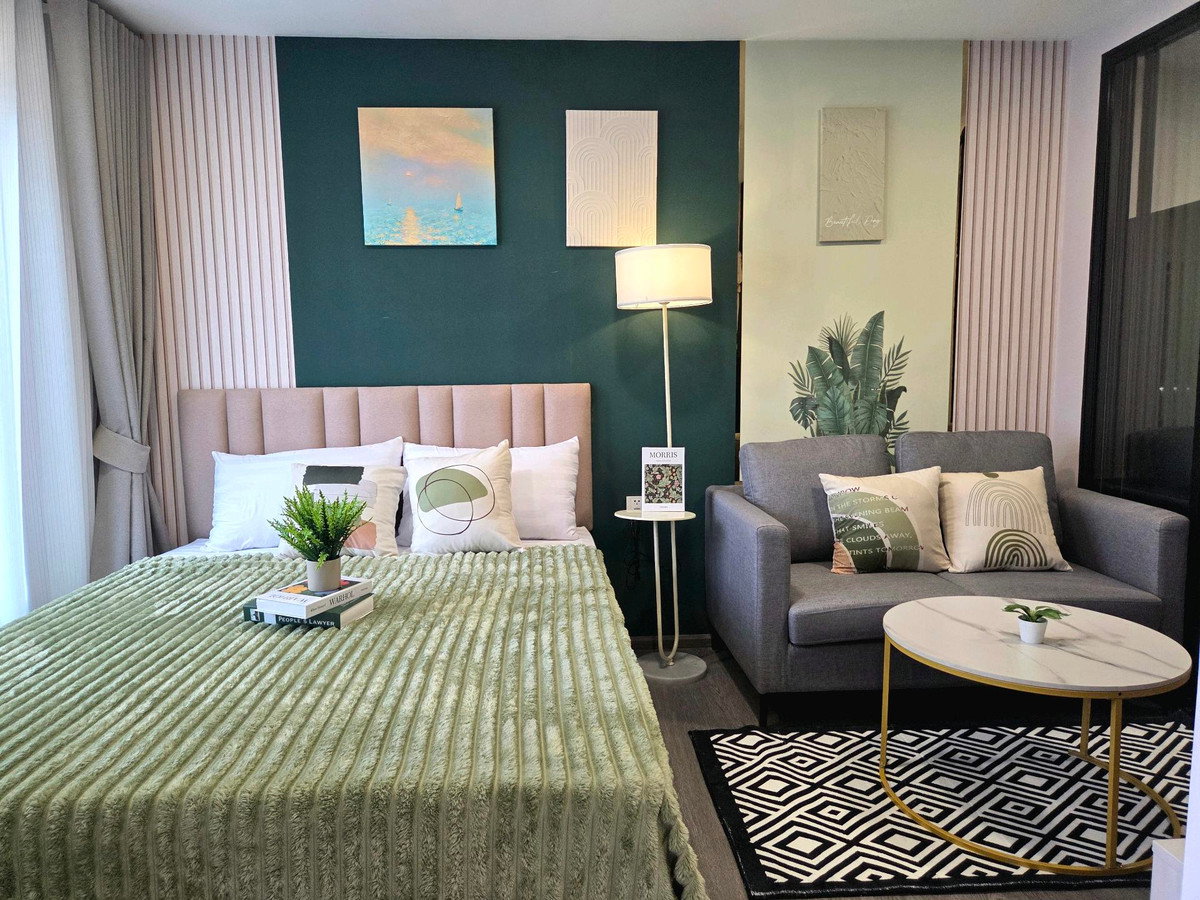 รูป ห้องสตูดิโอ อยู่สบาย ใกล้สิ่งอำนวยความสะดวก✨ Kave Wonderland | 1 นอน | ชั้น 5 - รูปที่ 4/13