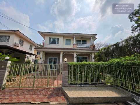 ขายบ้านเดี่ยว 2 ชั้น 55 ตร.ว ม.ชัยพฤกษ์ 2 ติวานนท์ - วงแหวน ได้บ้านหลังมุม ราคาดีที่สุด