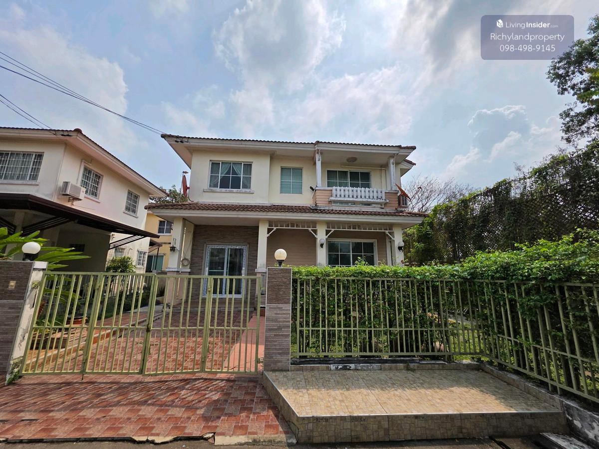 รูป ขายบ้านเดี่ยว 2 ชั้น 55 ตร.ว ม.ชัยพฤกษ์ 2 ติวานนท์ - วงแหวน ได้บ้านหลังมุม ราคาดีที่สุด - รูปที่ 1/26