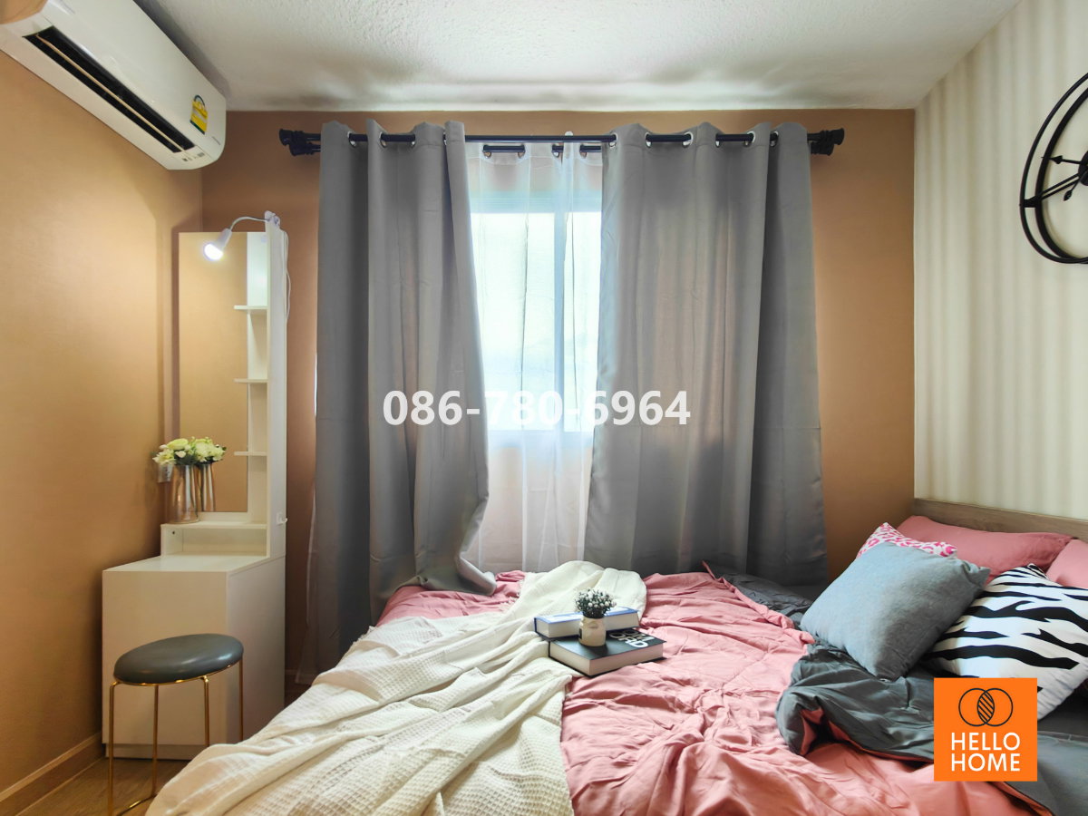 รูป ห้องสวย มีเครื่องซักผ้า ลุมพินี คอนโดทาวน์ ร่มเกล้า-สุวรรณภูมิ - รูปที่ 6/25