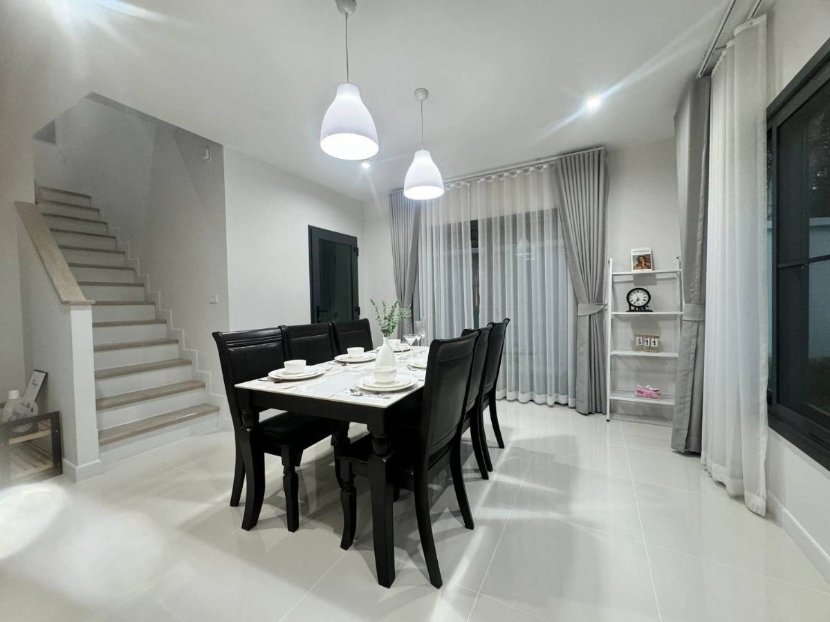 รูป บ้านเดี่ยวให้เช่า ในโครงการศุภาลัย พาร์ควิลล์ หางดง เชียงใหม่ ใกล้โรงเรียนนานาชาติ (R1025) T.0946511456 - รูปที่ 4/14