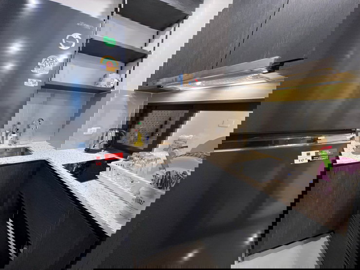 รูป 🔥ราคาดี 34K✨ เอ็กซ์ที ห้วยขวาง ใกล้ MRT ห้วยขวางพร้อมอยู่ (2 นอน 2 น้ำ) 60 ตรม. วิวสวย เฟอร์ครบ ▫️Line: @sanhaproperty📲095-6922871 - รูปที่ 21/22