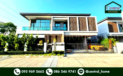 บ้านเดี่ยว ม.สุโขทัยธรรมาธิราช : บ้านเดี่ยว บางกอก บูเลอวาร์ด ดอนเมือง-แจ้งวัฒนะ หลังริม บิ้วอินใหม่ทั้งหลัง