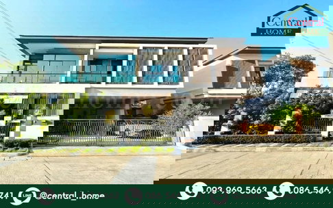 บ้านเดี่ยว บางกอก บูเลอวาร์ด ดอนเมือง-แจ้งวัฒนะ หลังริม บิ้วอินใหม่ทั้งหลัง