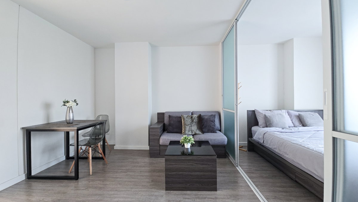 รูป #ให้เช่า ดีคอนโด พิงค์ ชั้น 4 ห้องมุม วิวดอย สตูดิโอ 30 ตร.ม. - รูปที่ 1/16