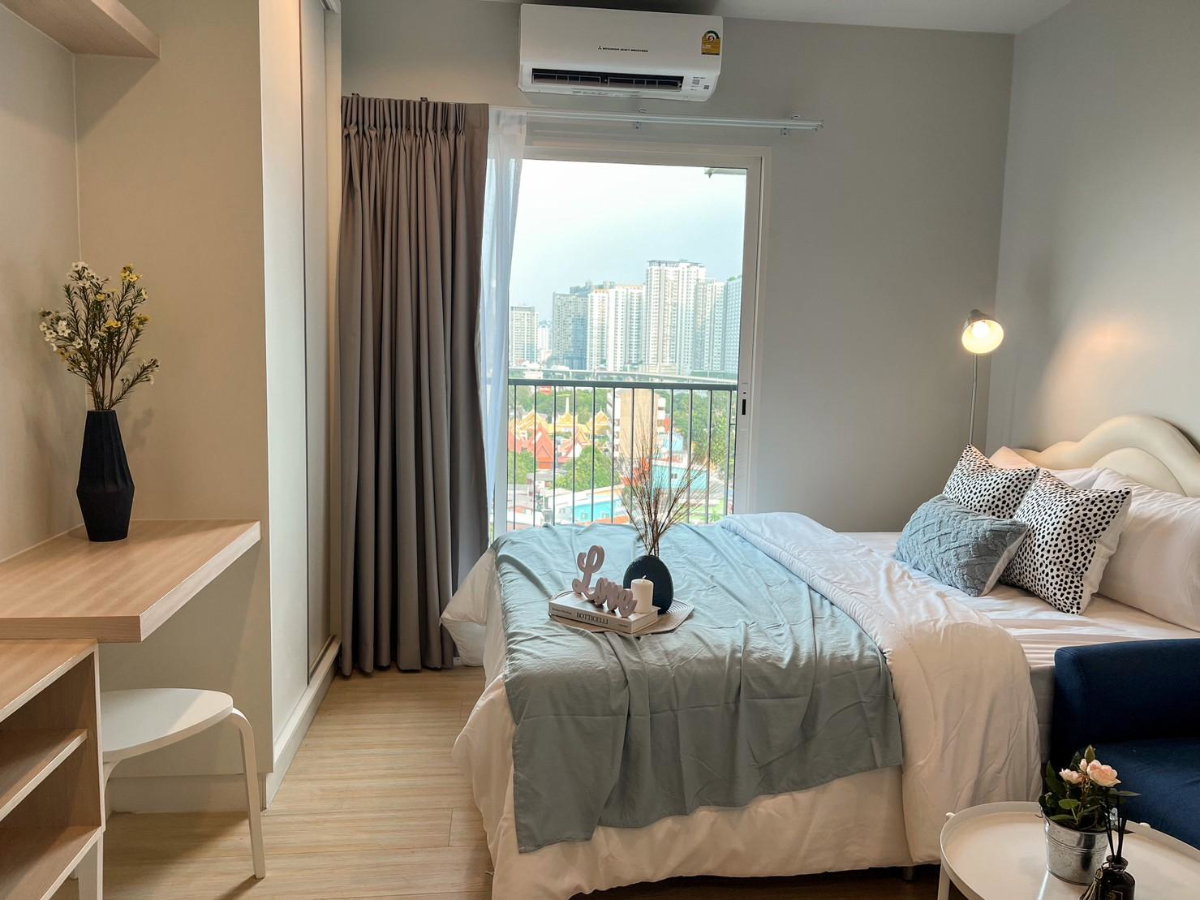 รูป ให้เช่าคอนโดเมโทรสกายวุฒากาศ ห้องสวยวิวตึกสูงใกล้รถไฟฟ้า500เมตร - รูปที่ 7/17