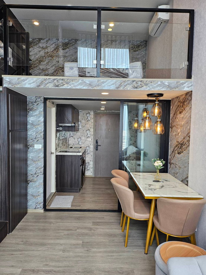 รูป 🚀 Duo Space สุดปัง! ให้เช่า Origin Plug & Play Ramintra เพดานสูง 4.2 ม. ใกล้ MRT รามอินทรา กม. 9 🚈✨ - รูปที่ 11/13