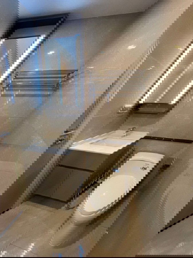 รูป 🏢 คอนโดให้เช่า One9Five Asoke - Rama 9 (วันไนน์ไฟว์ อโศก - พระราม 9) วิวเมืองมุมสูง ดีไซน์หรู ใกล้ MRT พระราม 9 - รูปที่ 13/15