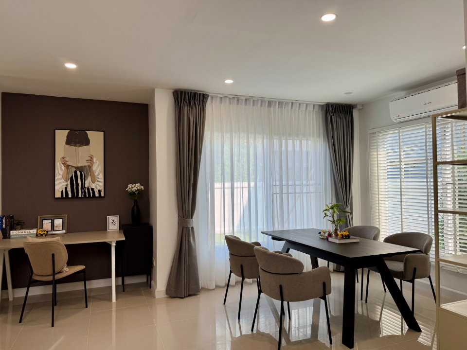 รูป ขายบ้านโครงการ Ornsirin6 Lakeside & Park เจ้าของซื้อมาไม่เคยเข้าอยู่ บ้านสวยวิวทะเลสาป ตกแต่งครบ พร้อมเข้าอยู่-SW003590 - รูปที่ 12/25