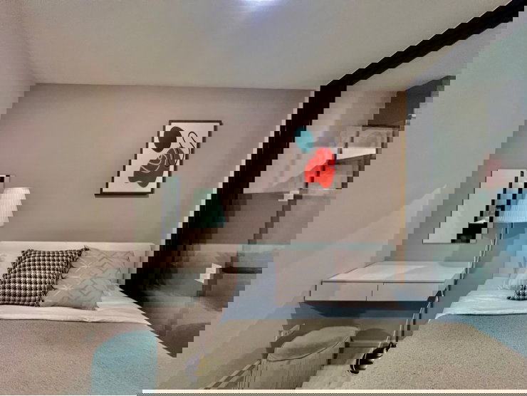 รูป ✨ เอ็กซ์ที ห้วยขวาง ห้องสวยพร้อมอยู่🔥รีบจองก่อนหลุด🔥 (1 นอน 1 น้ำ) 30 ตรม. เช่าเพียง 16,000/เดือน ▫️Line: @sanhaproperty📲095-6922871 รับโคค่ะ - รูปที่ 3/9