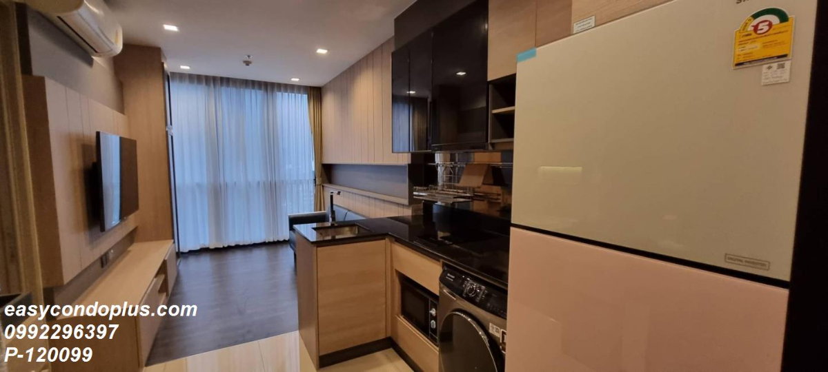 รูป P-120099 วิวเมืองสวย! The Line Asoke-Ratchada 1 นอน ใกล้ MRT พระราม 9! 25,000 บาท | Line Id: @easycondoplus | 099-229-6397 - รูปที่ 6/14