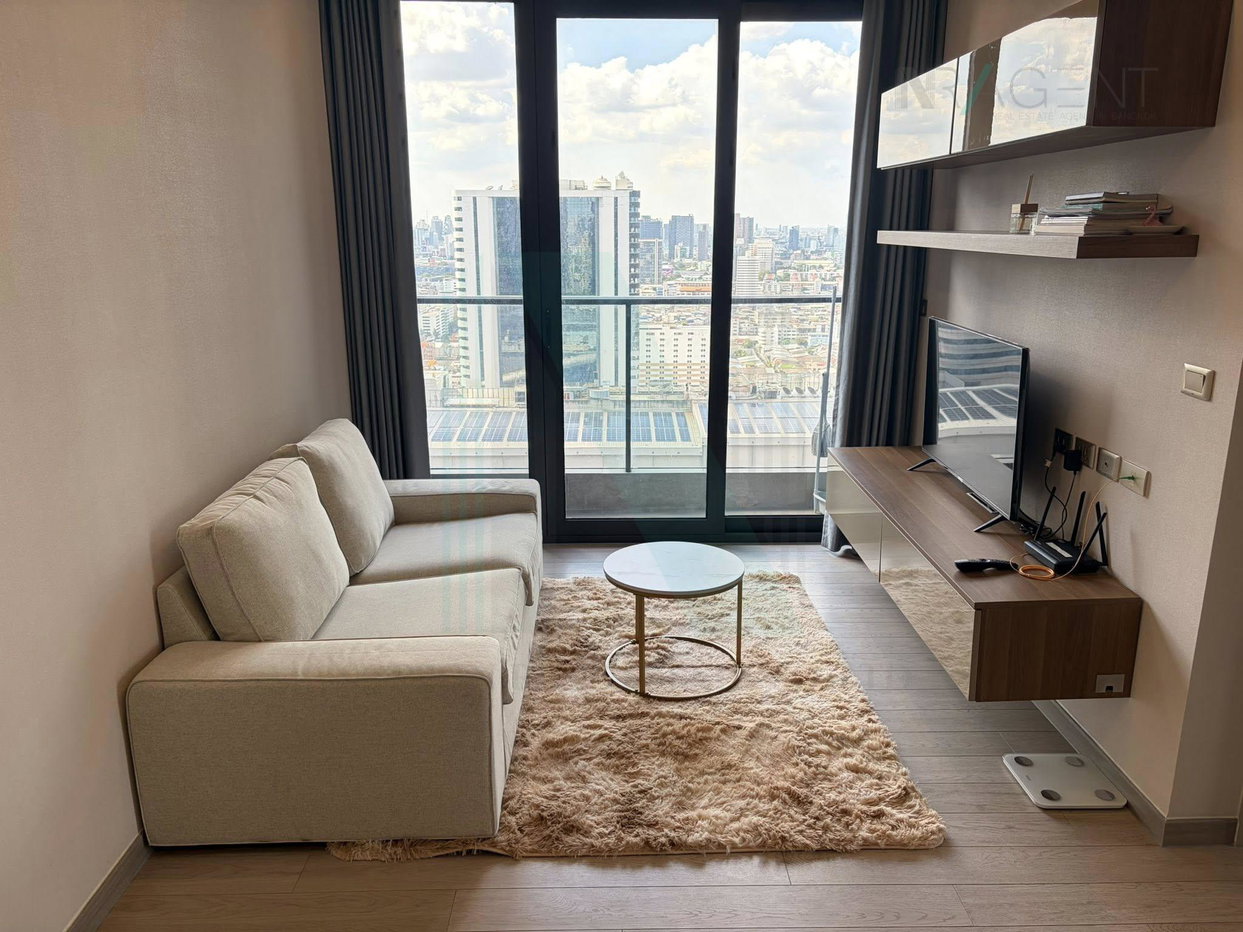 รูป 🎉 ให้เช่าคอนโด วันไนน์ไฟว์ อโศก-พระราม 9 อาคาร ฺB ชั้น 27 2 ห้องนอน ขนาด 58 ตรม ใกล้ เซ็นทรัล พระราม 9 - รูปที่ 4/8