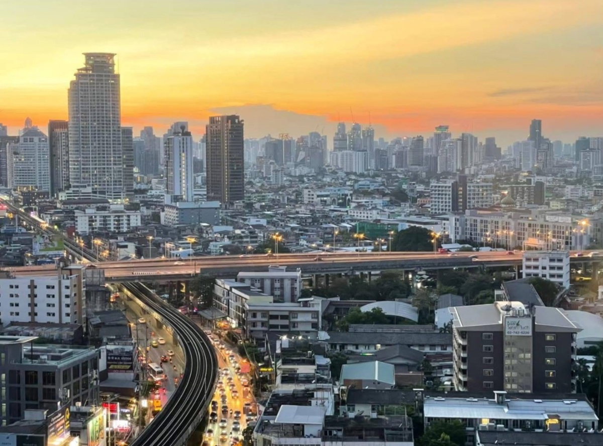รูป 🌟 คอนโด Q House Sukhumvit 79 ติด BTS อ่อนนุช ชั้น 22 ห้องทิศเหนือ วิวเมืองสวยมาก ไม่โดนบล็อควิว ไม่ร้อน 🌟 - รูปที่ 7/7
