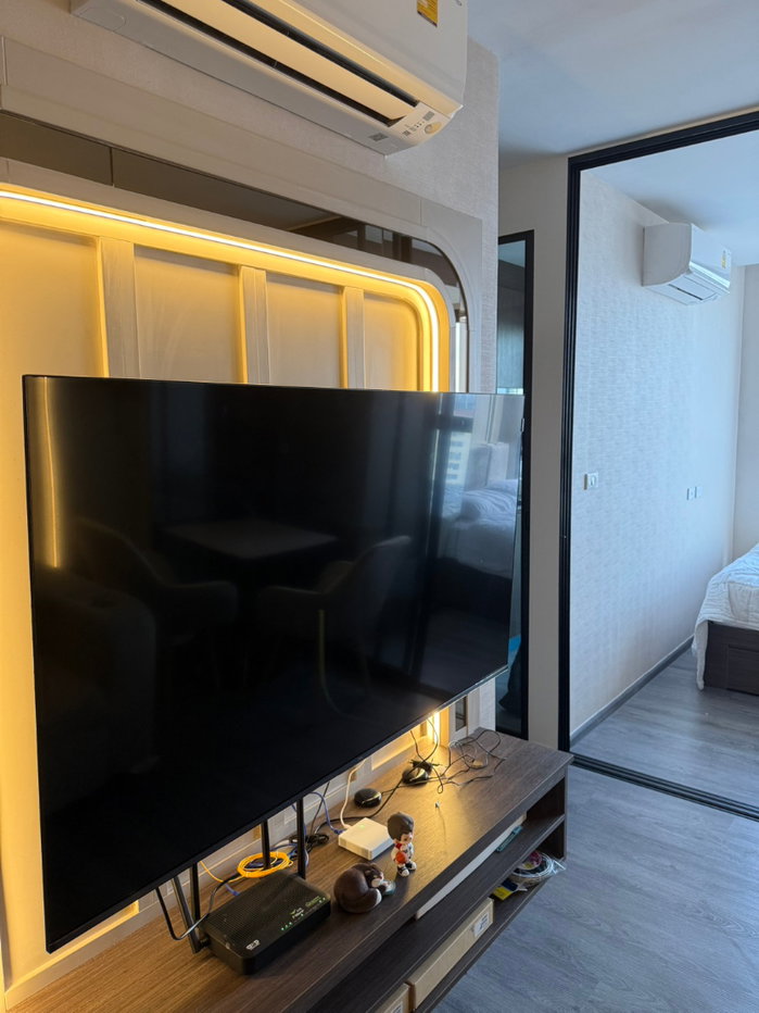 picture ✨ The Origin Ladprao Bangkapi Beautiful, premium-spec room | Fully furnished with a luxurious marble table, near MRT Bang Kapi ✨ - 4/8