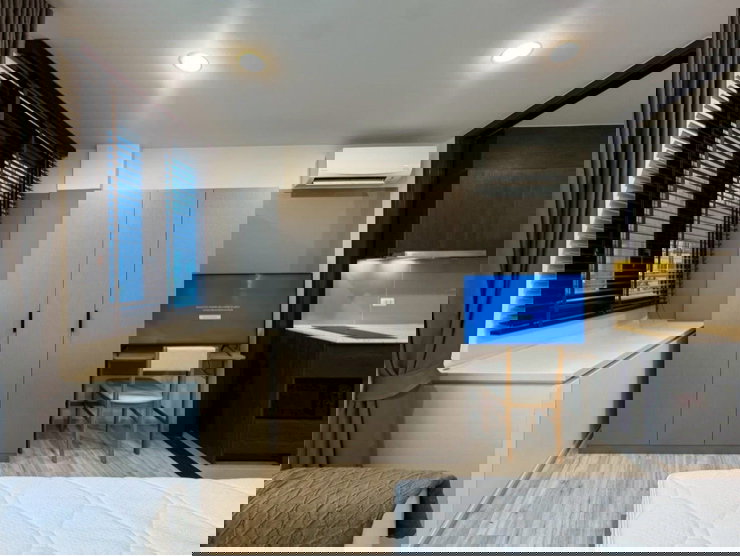 รูป ✨ เอ็กซ์ที ห้วยขวาง🔥ห้องสวยพร้อมอยู่ ตรงปก(1 นอน 1 น้ำ) 30 ตรม. เช่าเพียง 16,000/เดือน ▫️Line: @sanhaproperty📲095-6922871 - รูปที่ 8/14