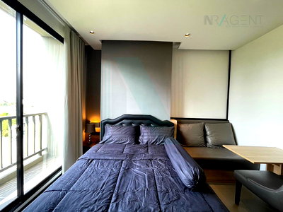 คอนโดให้เช่า : ให้เช่าคอนโด เอคิว เอลิคซ์ เรซิเดนซ์ ศูนย์วิจัย อาคาร 1 ชั้น 7 สตูดิโอ ขนาด 27.00 ตรม ใกล้ โรงพยาบาลกรุงเทพ